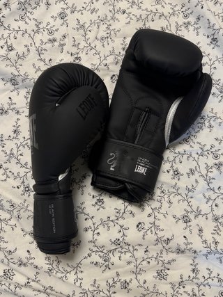 Guantes de Boxeo Leone 1947 Negros
