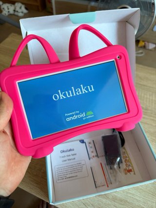 Tablet per bambini Okulaku 7 Rosa/Blu