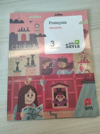 Français, 3 Primaria Pirouette : Más Savia