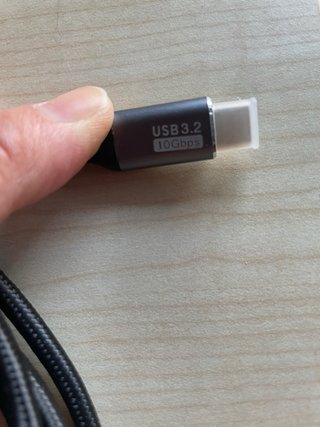Cable USB-C USB 3.2 10 Gbps 1,5m