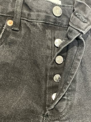 Shorts vaqueros negros mujer Mango con etiqueta