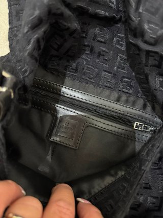 Borsa Fendi Baguette Nera