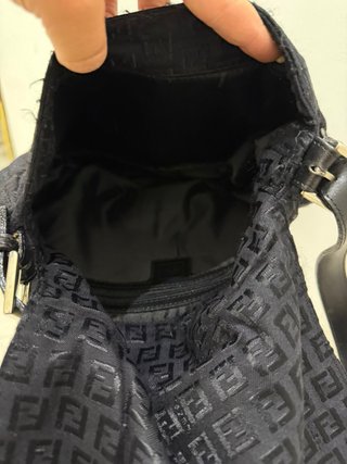 Borsa Fendi Baguette Nera
