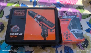 Taladro Black+Decker Multievo + Sierra