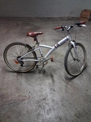 Bicicleta Btwin Blanca