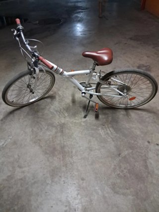 Bicicleta Btwin Blanca