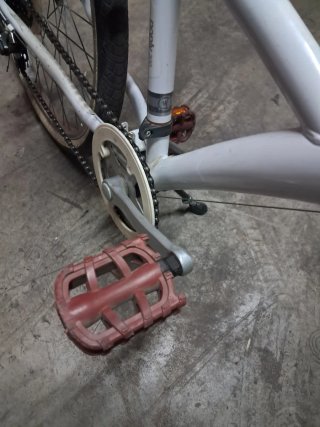 Bicicleta Btwin Blanca