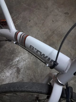 Bicicleta Btwin Blanca