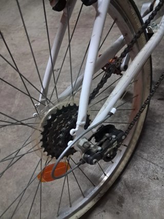 Bicicleta Btwin Blanca
