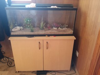 Bicicleta de Spinning Negra y Naranja