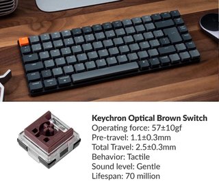 [ORIGINAL] Keychron K3 Teclado Bluetooth ES
