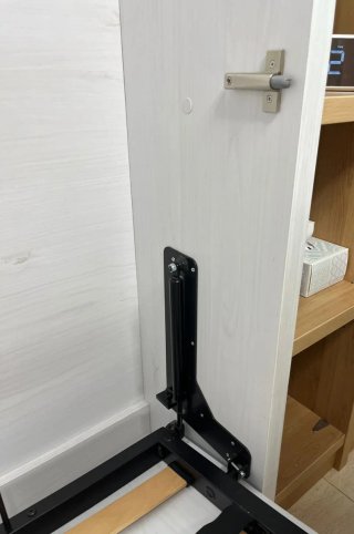 Cassetto e rete a doghe per letto ribaltabile 90x190