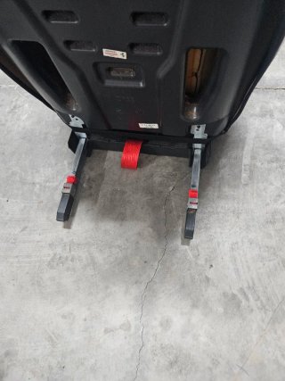 Silla coche niño negra