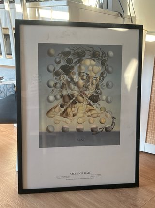 Lámina Salvador Dalí Galatea de las esferas