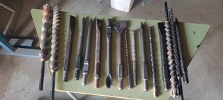 Brocas y cinceles para martillo
