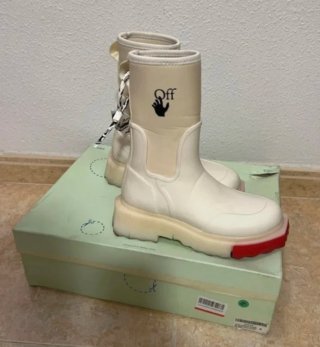 ​Botas de agua Off-White Sponge Ankle Boots. N°36