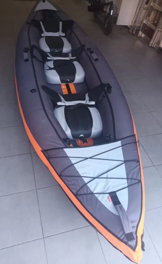 Kayak Itiwit hinclable 3 personas + accesorios