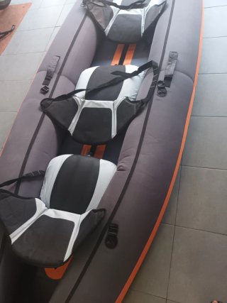 Kayak Itiwit hinclable 3 personas + accesorios