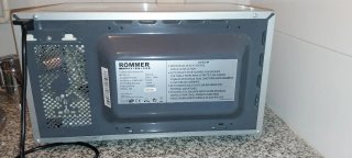 Horno Microondas Rommer Acero Inoxidable