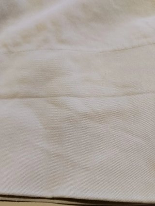 Pantaloni Aspesi cotone panna