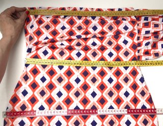 Vestido midi asimétrico talla L (40/42).