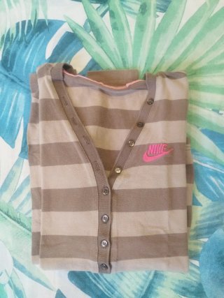 Camiseta Nike Rayas Manga Larga Talla XS