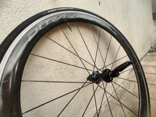 Rueda aero carbono Dura Ace C50 11v para zapata