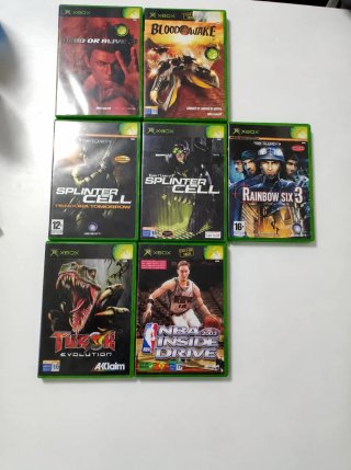 Lote Juegos Xbox: Splinter Cell x2, Rainbow Six
