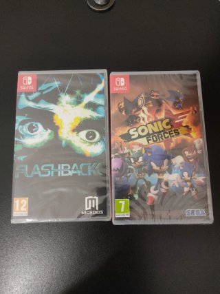 Lote 2 Juegos Nintendo Switch Nuevos Precintados