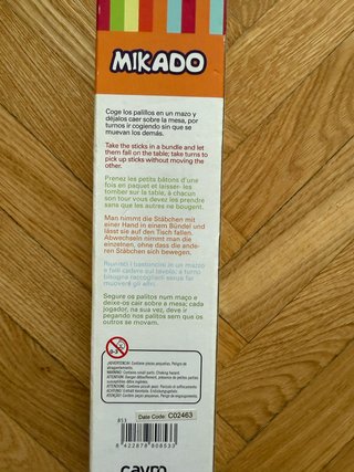 Juego Mikado Cayro