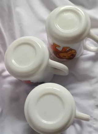 Tazas Arcopal Animales Vintage ( Set 3 tazas)