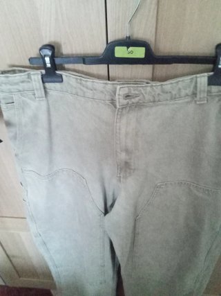 Pantalón jogger chico beige