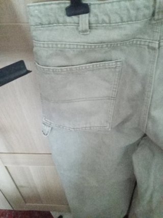 Pantalón jogger chico beige