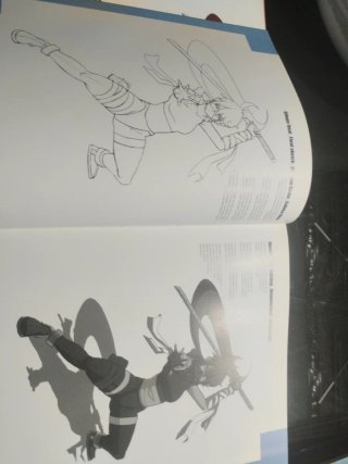 Drawing manga step by step