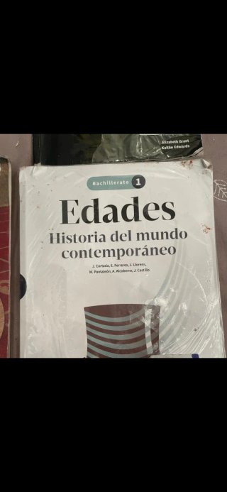 Libro historia 1 bachillerato