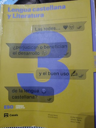 Lengua castellana y literatura 3 ESO : código a...