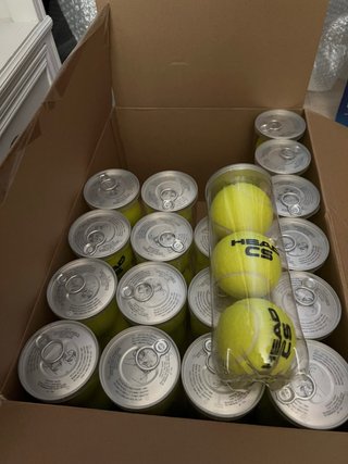 Pelotas de Pádel HEAD CS (3 unidades)