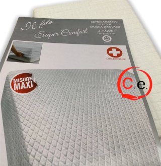 Coprimaterasso Spugna Stretch Super Confort