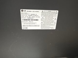 Televisión LG Negra