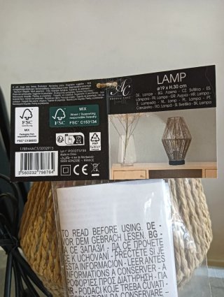Lámpara de sobremesa Aissa