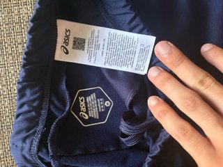 Tuta sportiva Asics blu taglia M