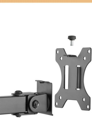 Soporte de 2 monitores o portátil ajustable