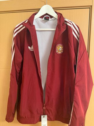 Chaqueta Adidas España Roja Talla XL