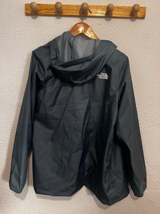Chaqueta impermeable The North Face gris azulada