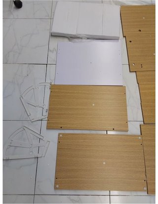 Kit Closet 4010041000 - banco zapatero - blanco con cojín blanco - 50 x 46 x 29.5