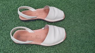 Sandalias Menorquinas Beige Talla 38