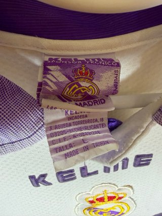 Camiseta Real Madrid 1997/1998 Kelme Original – XL