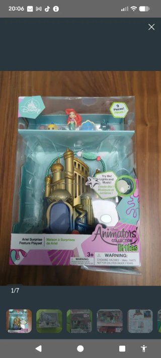 Disney Animators Collection Littles Set Ariel
