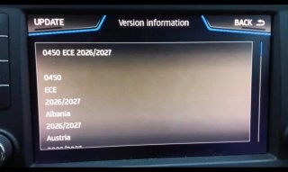 Mib2 Tarjeta SD Navegación Seat  Europa 2026 2027
