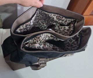Bolso Negro y Marrón